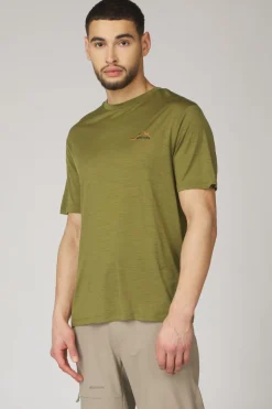 Ayacucho T-Shirt Ridge Trail Merino Print Ss M