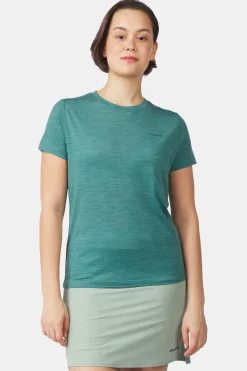 Ayacucho T-Shirt Ridge Trail Merino Print Ss W