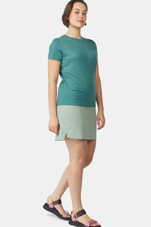 Ayacucho T-Shirt Ridge Trail Merino Print Ss W