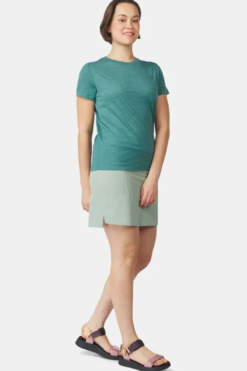 Ayacucho T-Shirt Ridge Trail Merino Print Ss W