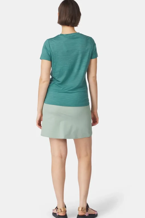 Ayacucho T-Shirt Ridge Trail Merino Print Ss W