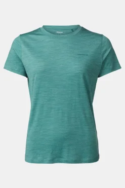 Ayacucho T-Shirt Ridge Trail Merino Print Ss W