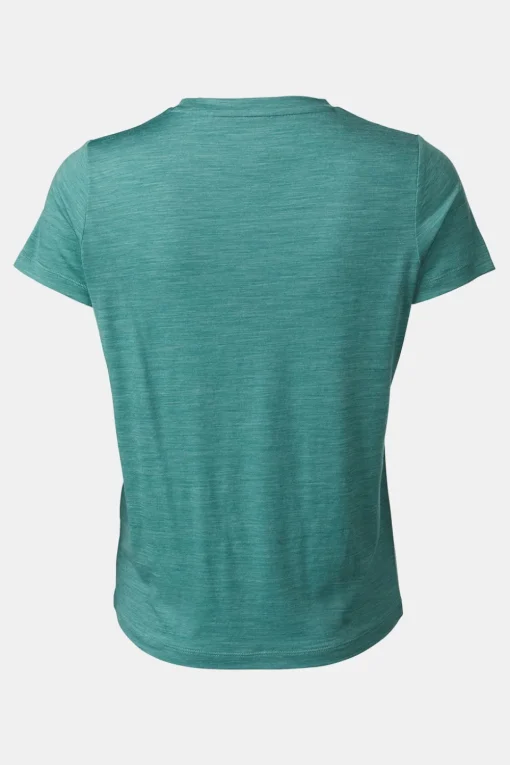 Ayacucho T-Shirt Ridge Trail Merino Print Ss W