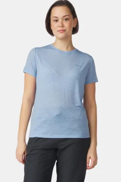 Ayacucho T-Shirt Ridge Trail Merino Print Ss W