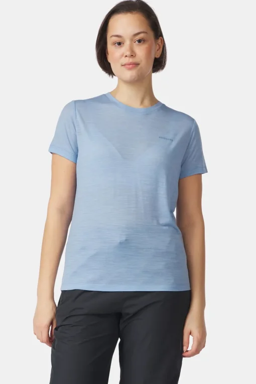 Ayacucho T-Shirt Ridge Trail Merino Print Ss W