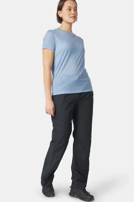 Ayacucho T-Shirt Ridge Trail Merino Print Ss W