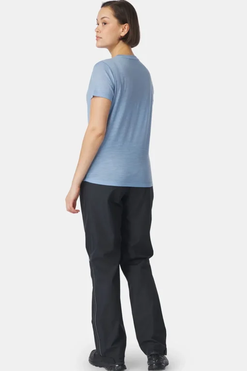 Ayacucho T-Shirt Ridge Trail Merino Print Ss W