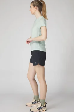 Ayacucho T-Shirt Ridge Trail Merino Print Ss W