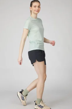 Ayacucho T-Shirt Ridge Trail Merino Print Ss W
