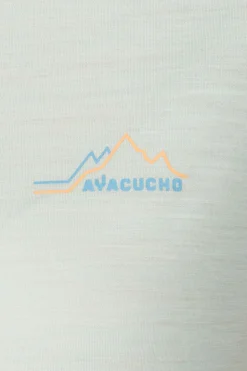 Ayacucho T-Shirt Ridge Trail Merino Print Ss W