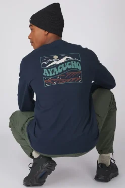 Ayacucho T-Shirt Rolling Hills Organic Ls M