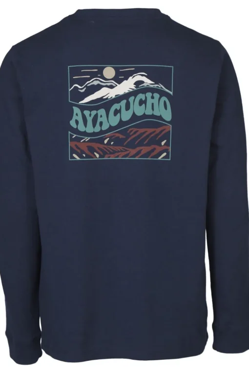 Ayacucho T-Shirt Rolling Hills Organic Ls M