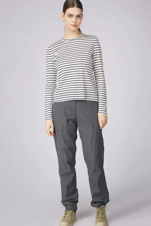 Ayacucho T-Shirt Womens Long Sleeve Striped