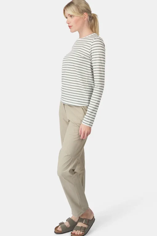Ayacucho T-Shirt Womens Long Sleeve Striped