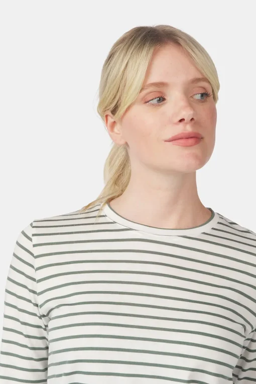 Ayacucho T-Shirt Womens Long Sleeve Striped
