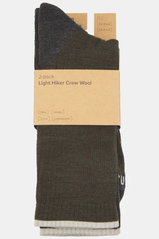 Ayacucho Wandelsokken Light Hiker Crew Wool 2-Pack