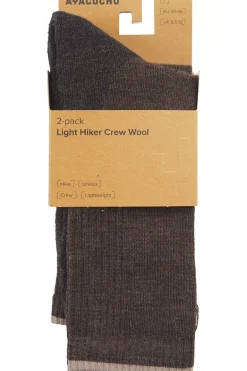 Ayacucho Wandelsokken Light Hiker Crew Wool 2-Pack