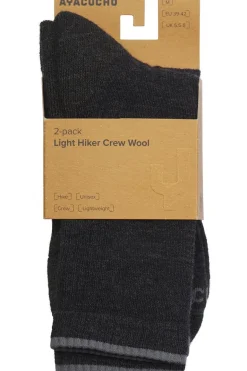 Ayacucho Wandelsokken Light Hiker Crew Wool 2-Pack