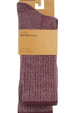 Ayacucho Wandelsokken Mid Hiker Crew 2-Pack