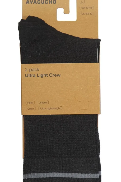 Ayacucho Wandelsokken Ultra Light Crew 2-Pack