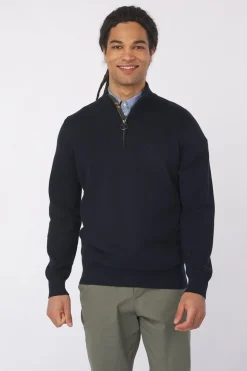 Barbour Fleece Cotton Half Zip