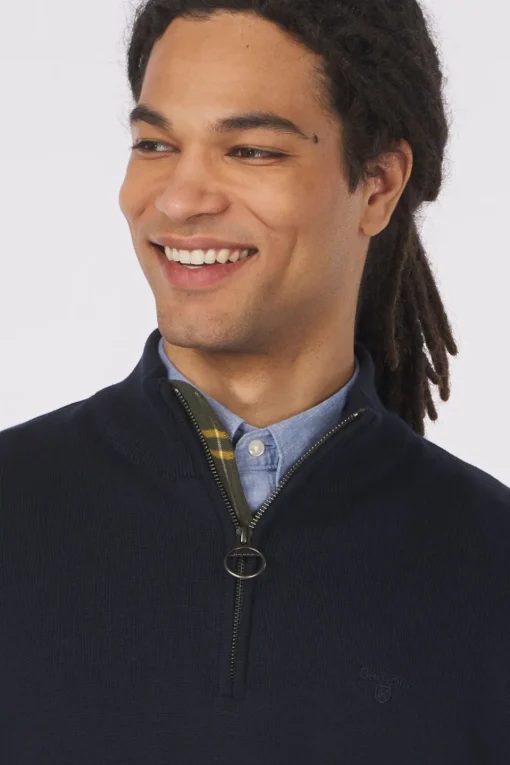 Barbour Fleece Cotton Half Zip