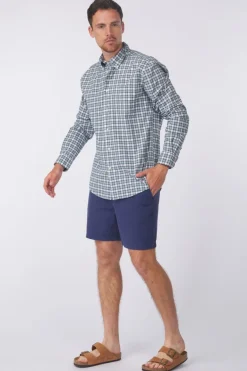 Barbour Short Barbour Washed Oxford Relaxed