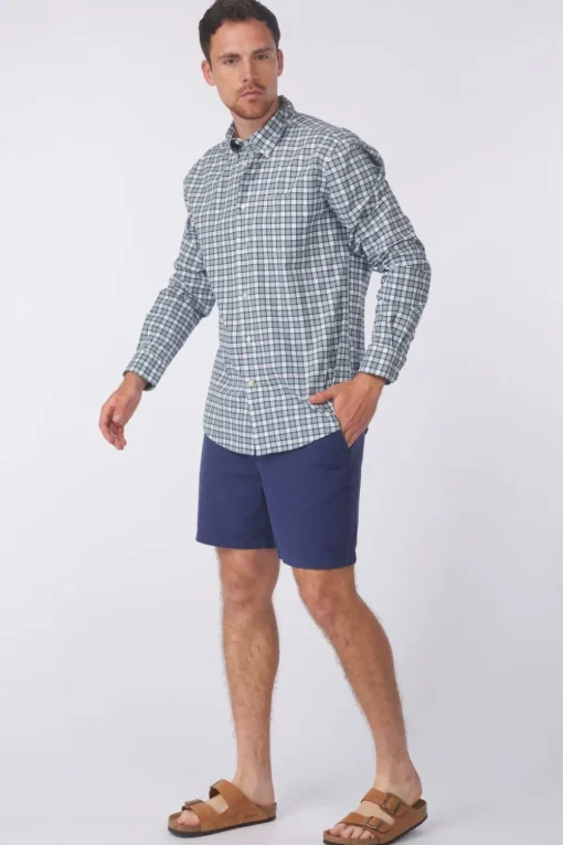 Barbour Short Barbour Washed Oxford Relaxed