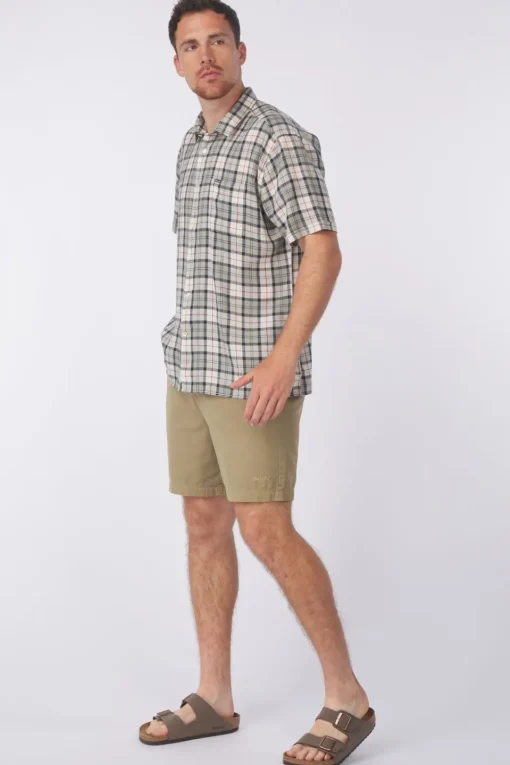 Barbour Short Barbour Washed Oxford Relaxed