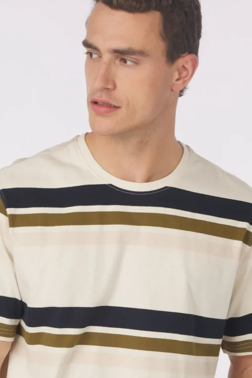 Barbour T-Shirt Golborne Stripe Relaxed