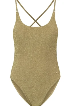 Beachlife Badpak 308A - Gold Glitter