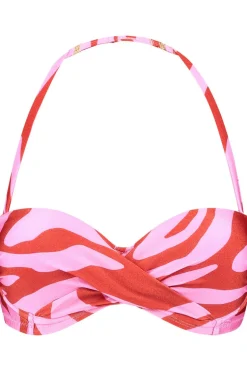 Beachlife Bikini Top 102A - Pink Zebra