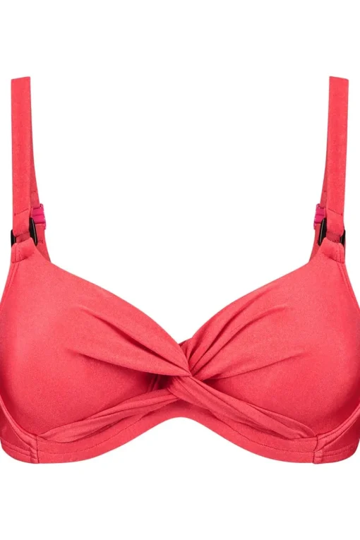 Beachlife Bikini Top 108B - Red Shine