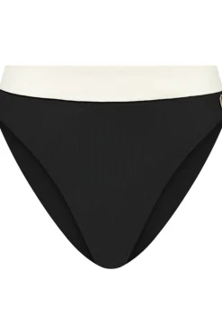 Beachlife Bikinibroekje Vanilla & Black Low Waist