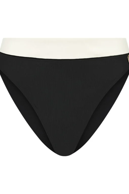 Beachlife Bikinibroekje Vanilla & Black Low Waist