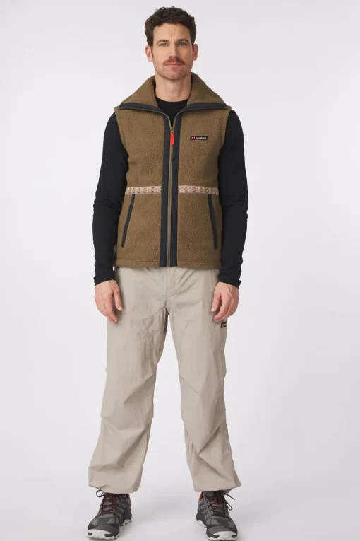 Berghaus Bodywarmer Rhynie Aztec Fleece Gilet