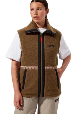 Berghaus Bodywarmer Rhynie Aztec Fleece Gilet