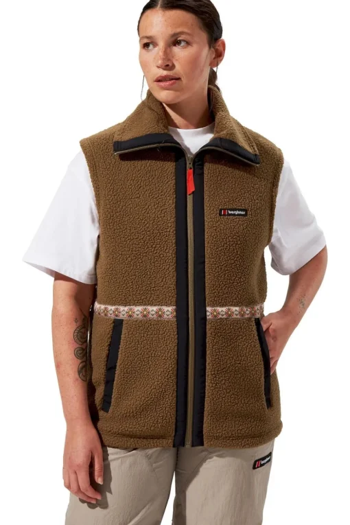 Berghaus Bodywarmer Rhynie Aztec Fleece Gilet