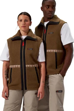 Berghaus Bodywarmer Rhynie Aztec Fleece Gilet