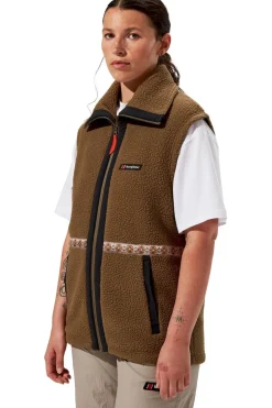 Berghaus Bodywarmer Rhynie Aztec Fleece Gilet