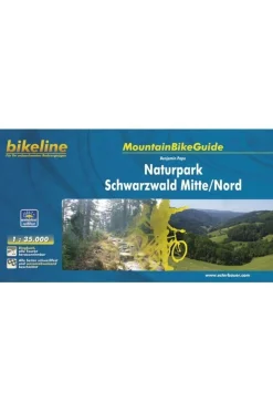 Bikeline Schwarzwald Mitte + Nord mountainbikeguide GPS wp
