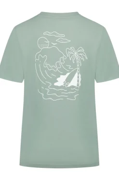 Blue Loop Originals T-Shirt W Refibra Print