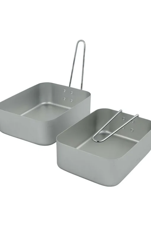 Blue Mountain Kookgerei Pannenset Gamelle 2-Dlg Alu