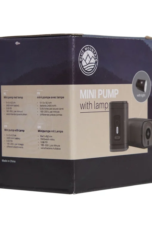 Blue Mountain Pomp Mini Pump With Lamp