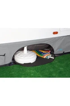 Bo-Camp Accessoire Caravan Tochtstrook Universeel Deluxe Grijs
