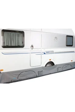 Bo-Camp Accessoire Caravan Tochtstrook Universeel Deluxe Grijs