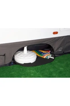 Bo-Camp Accessoire Caravan Tochtstrook Universeel Deluxe Grijs