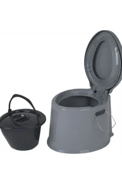 Bo-Camp Draagbaar Toilet 7 Liter Grijs