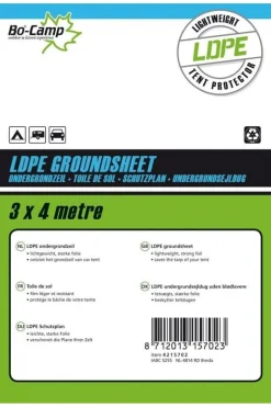 Bo-Camp Grondzeil Ondergrondzeil 3 X 4 Meter