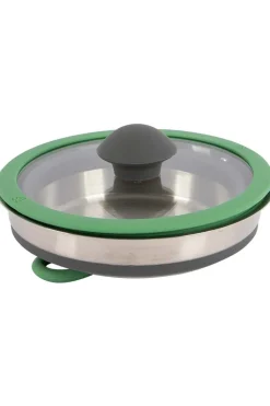 Bo-Camp Kookgerei Steelpan Siliconen Opvouw. 1,3Lt
